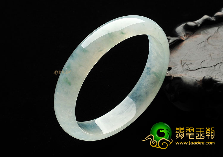 冰种飘花手镯(58.3mm)