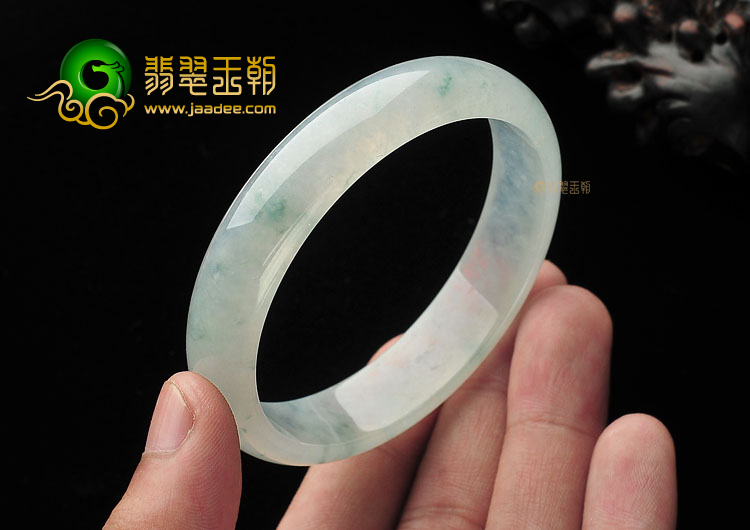 冰种飘花手镯(58.3mm)