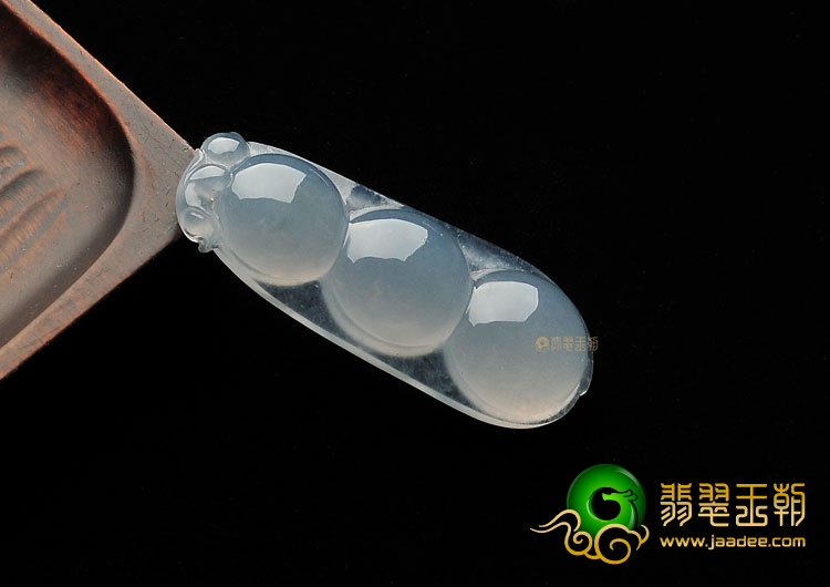(超值推荐)冰种淡紫罗兰四季豆挂件