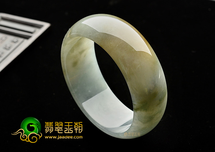细糯种晴水黄翡手镯(61.2mm)