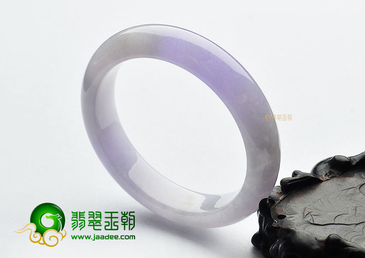 (超值推荐)糯冰种紫罗兰手镯(57.4mm)