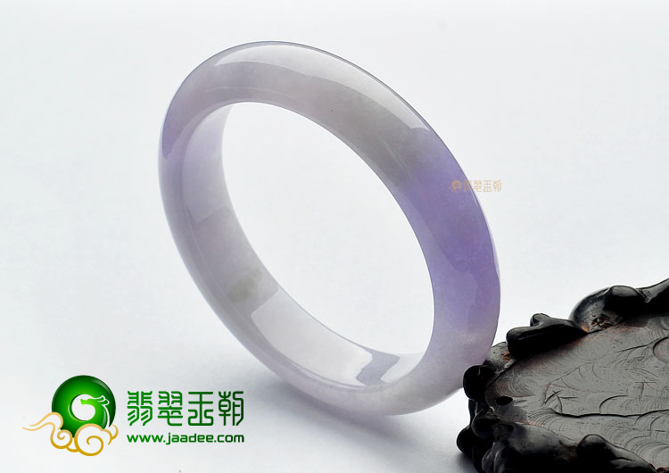 (超值推荐)糯冰种紫罗兰手镯(57.4mm)