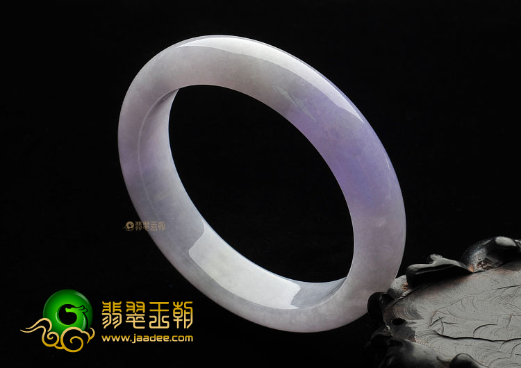 (超值推荐)糯冰种紫罗兰手镯(57.4mm)