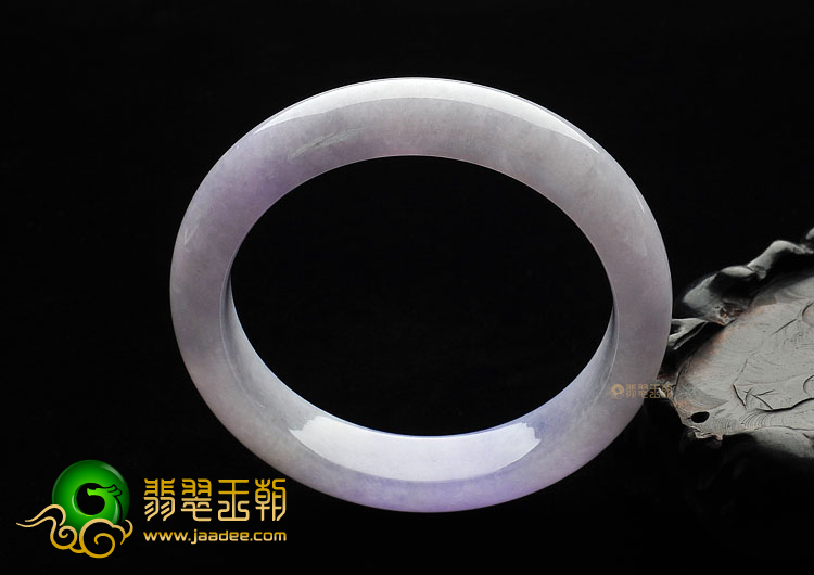 (超值推荐)糯冰种紫罗兰手镯(57.4mm)