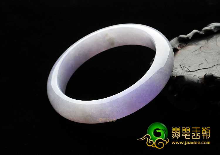 (超值推荐)糯冰种紫罗兰手镯(57.4mm)