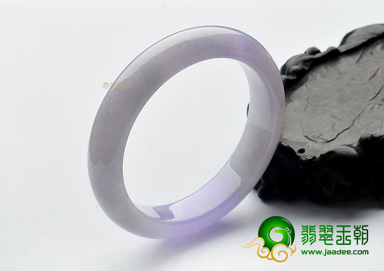 (超值推荐)糯冰种紫罗兰手镯(57.4mm)