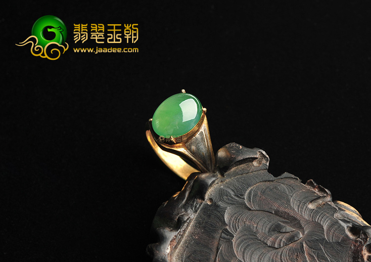 (成本清仓)冰玻种蓝绿戒面(一对)
