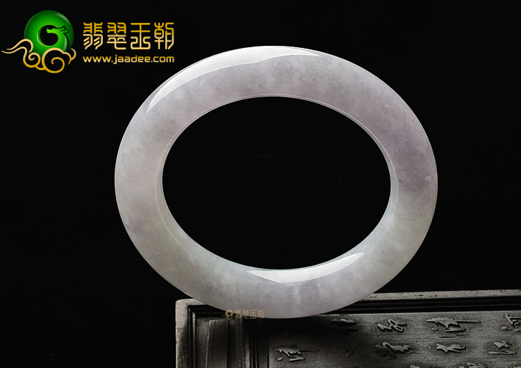 (超值推荐)糯冰种紫罗兰圆条手镯(56mm)