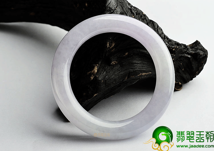 (超值推荐)糯冰种紫罗兰圆条手镯(56mm)