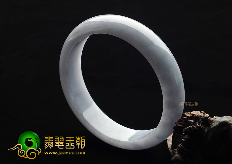 糯冰种紫罗兰手镯(62.8mm)