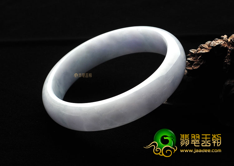 糯冰种紫罗兰手镯(62.8mm)