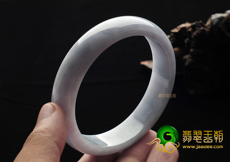 糯冰种紫罗兰手镯(62.8mm)