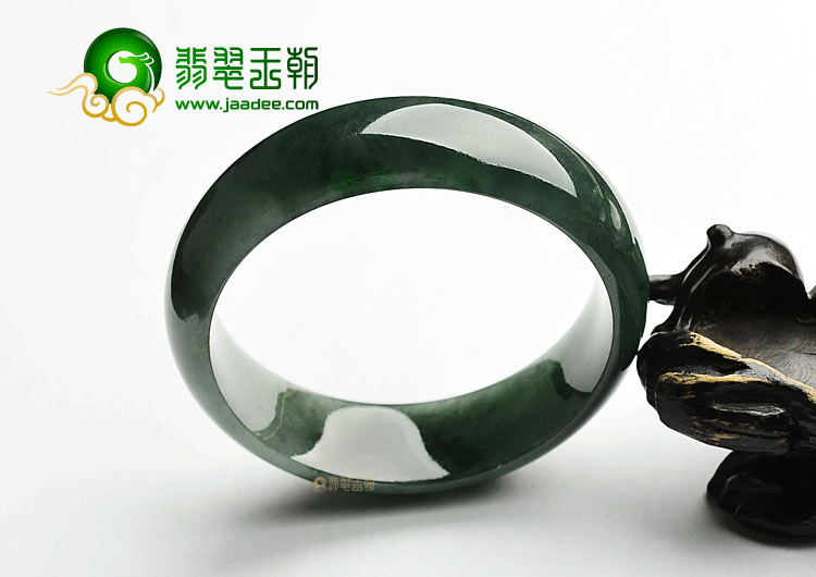 糯冰种油青手镯(58.1mm)