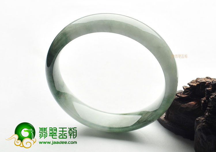 糯冰种飘花手镯(59.6mm)
