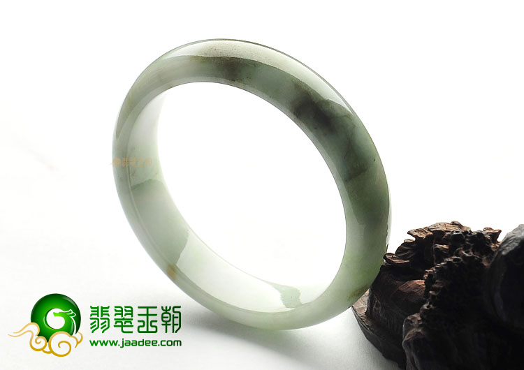 糯冰种飘花手镯(57.5mm)