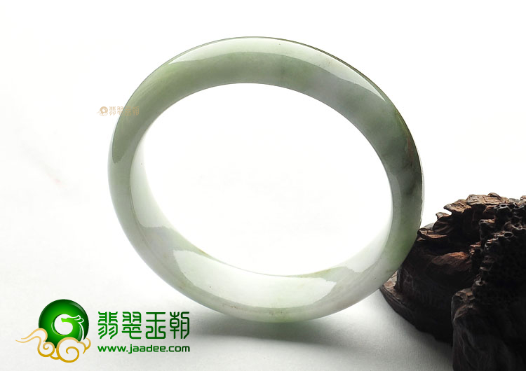 糯冰种飘花手镯(57.5mm)