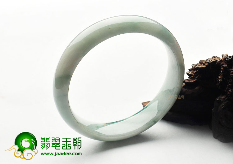 糯冰种飘花手镯(58.6mm)