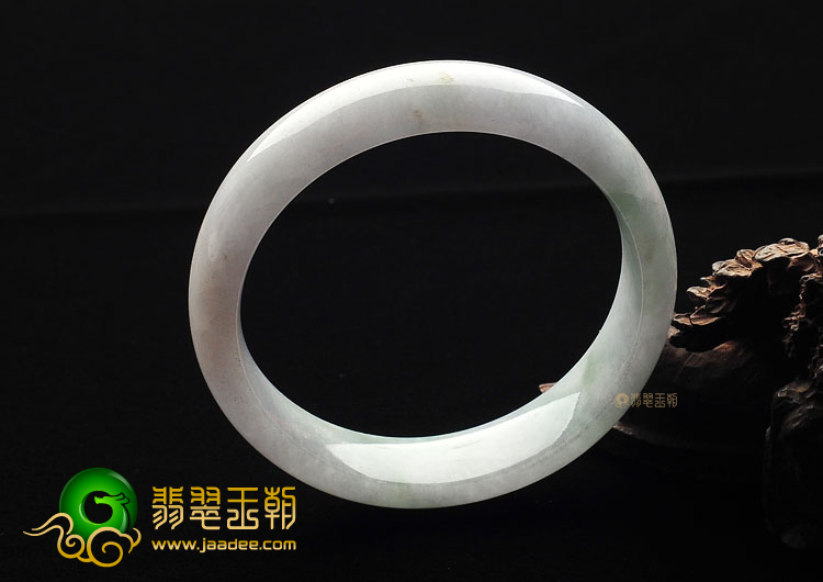 糯冰种飘花手镯(57.9mm)