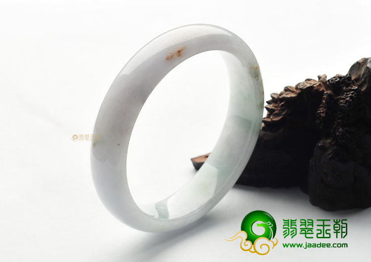 糯冰种飘花手镯(57.9mm)