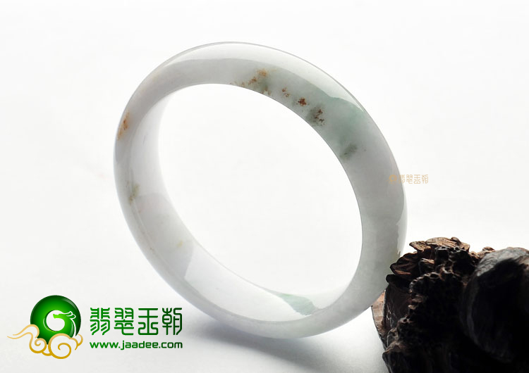 糯冰种飘花手镯(57.9mm)