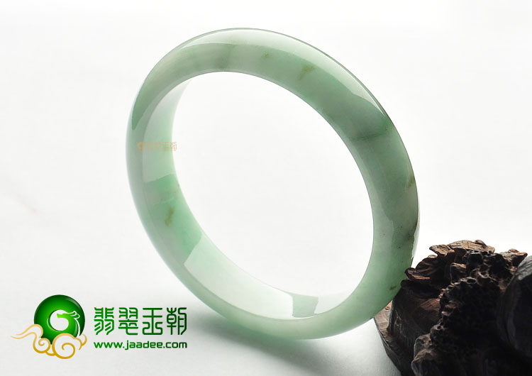 糯冰种飘花手镯(58.7mm)