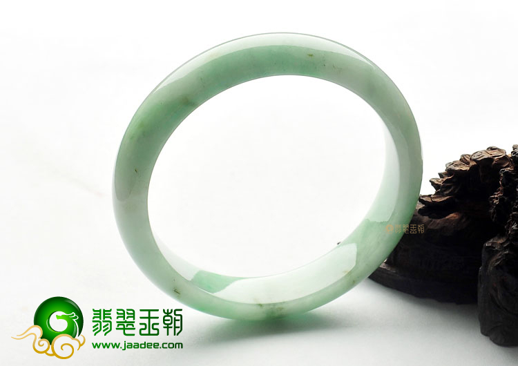 糯冰种飘花手镯(58.7mm)