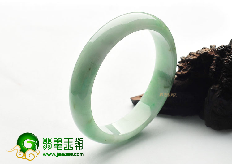 糯冰种飘花手镯(58.7mm)