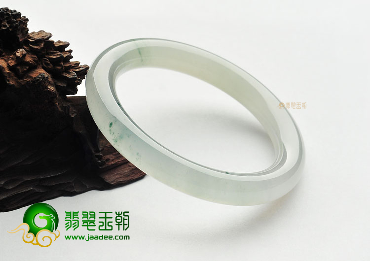 冰种飘花圆条手镯(57.2mm)