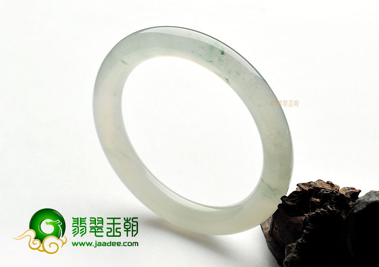 冰种飘花圆条手镯(57.2mm)
