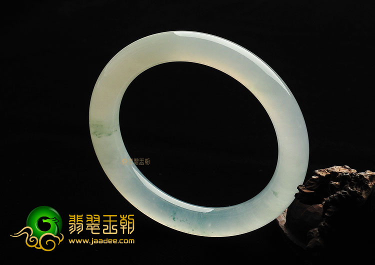 冰种飘花圆条手镯(57.2mm)