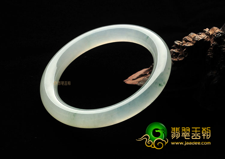 冰种飘花圆条手镯(57.2mm)