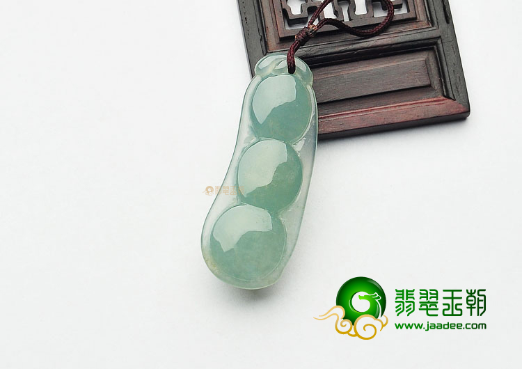 (超值推荐)冰种晴水四季豆挂件