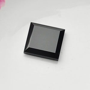 玻璃种墨翠戒面