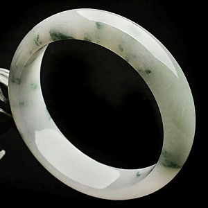 糯冰种飘花手镯(56.1mm)