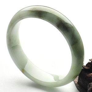 糯冰种飘花手镯(57.5mm)
