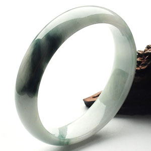 糯冰种飘花手镯(58.6mm)