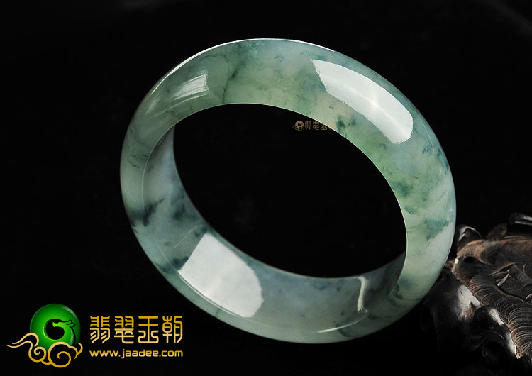 (超值推荐)冰种飘花手镯(55.2mm)