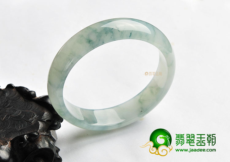 (超值推荐)冰种飘花手镯(58.3mm)