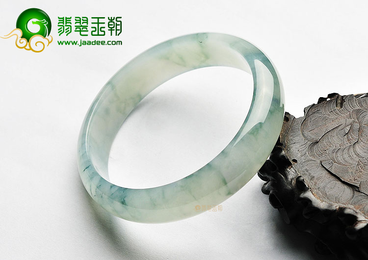 (超值推荐)冰种飘花手镯(58.3mm)