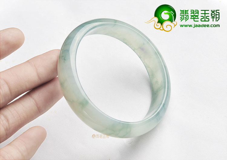 (超值推荐)冰种飘花手镯(58.3mm)