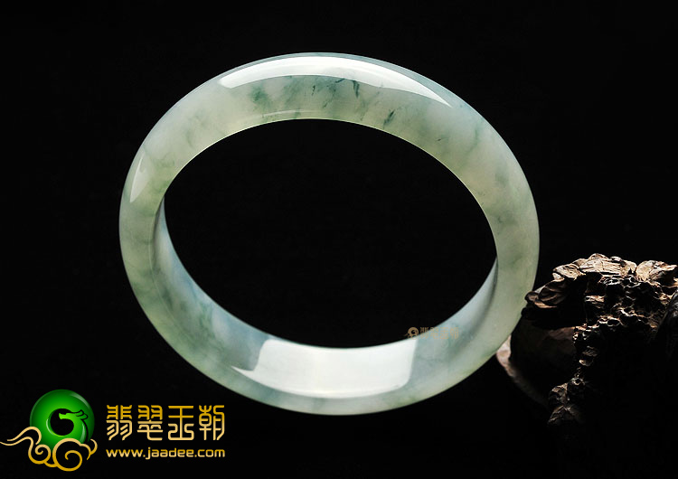 (超值推荐)冰种飘花手镯(58.3mm)
