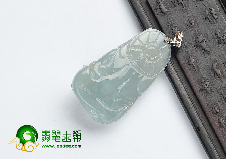(超值推荐)冰种晴水玉佛挂件
