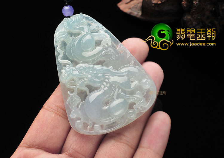 (超值推荐)冰种晴水龙牌挂件