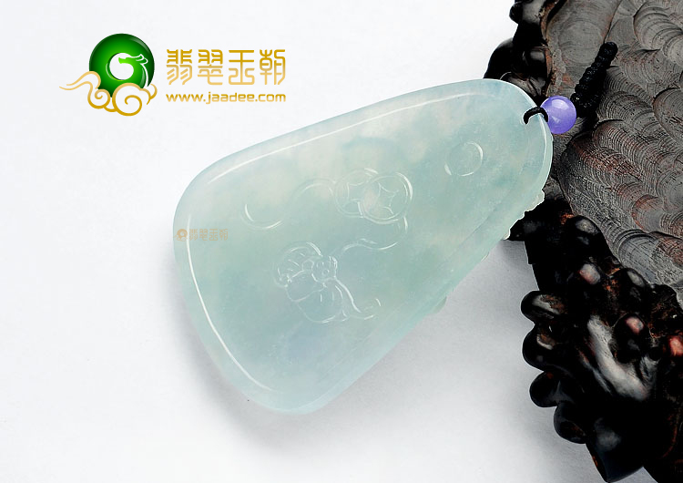 (超值推荐)冰种晴水龙牌挂件