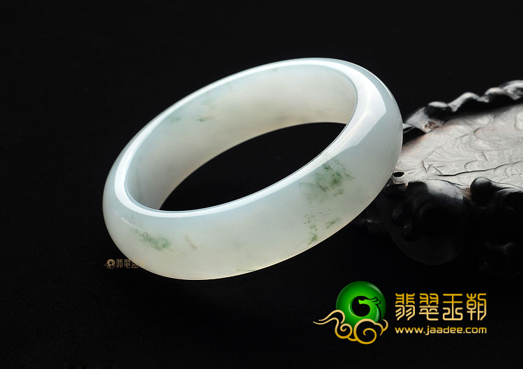 (超值推荐)冰种飘花手镯(60.3mm)