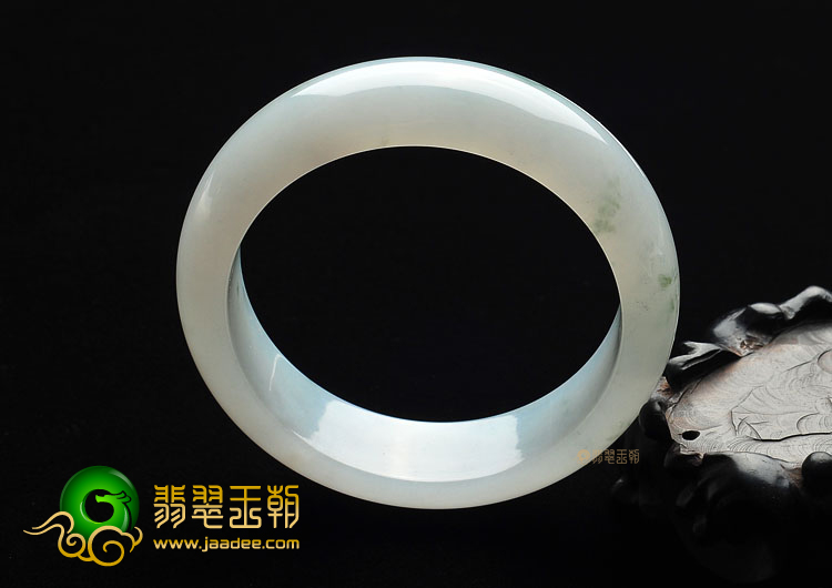 (超值推荐)冰种飘花手镯(60.3mm)