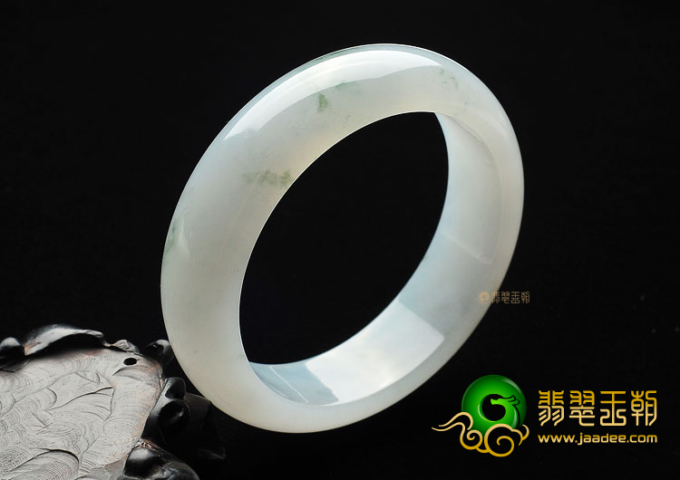 (超值推荐)冰种飘花手镯(60.3mm)