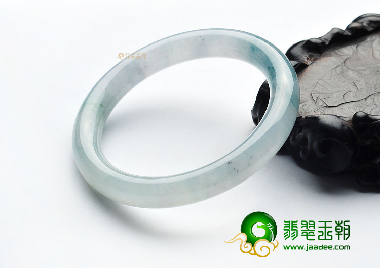 冰种飘花圆条手镯(57.9mm)