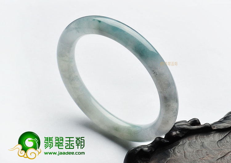 冰种飘花圆条手镯(57.9mm)