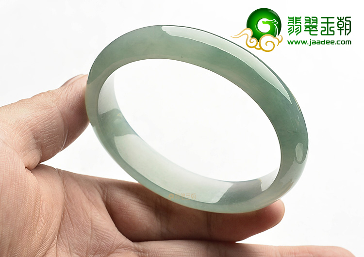 冰种蓝晴水贵妃镯(58.8mm-49.8mm)